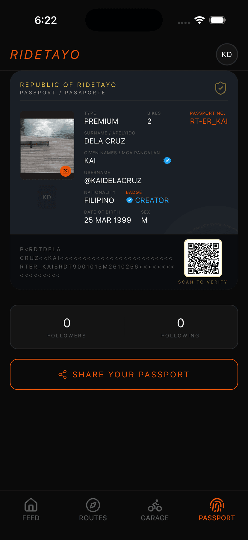 Digital Passport